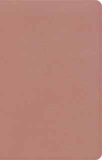 Front cover_CSB Personal Size Bible, Rose Gold LeatherTouch