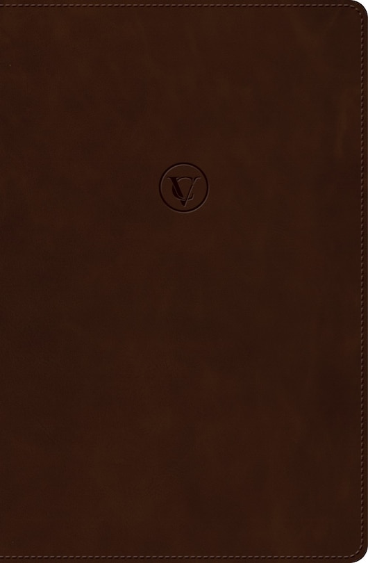 Front cover_RVR 1960 Biblia de estudio de César Vidal, café símil piel