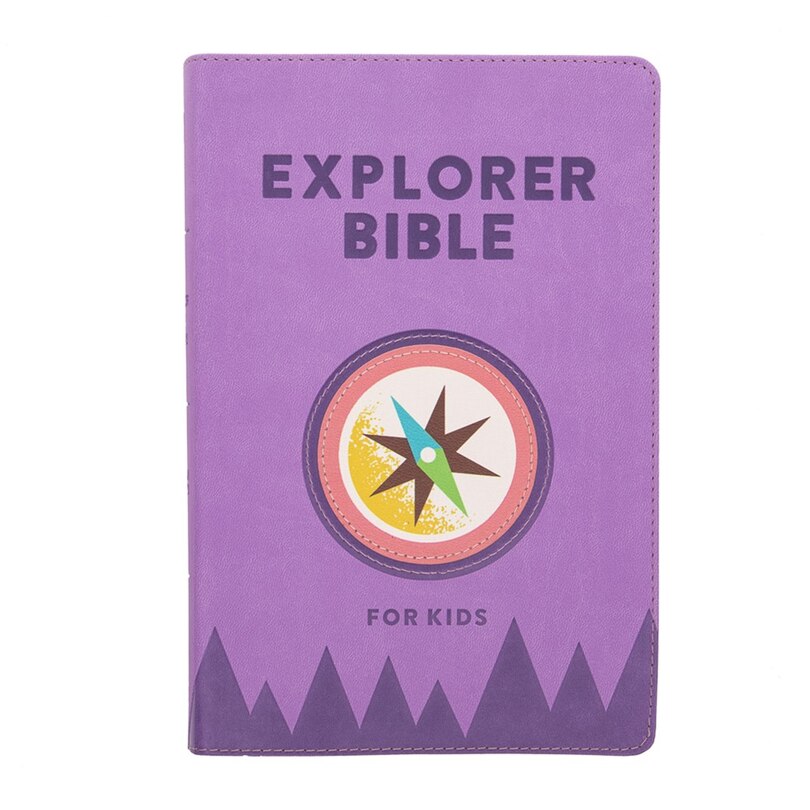 Couverture_CSB Explorer Bible for Kids, Lavender Compass LeatherTouch