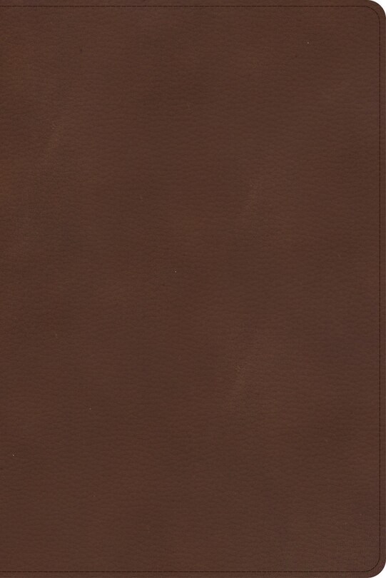 Front cover_CSB Rainbow Study Bible, Brown LeatherTouch, Indexed