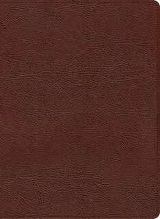 Front cover_CSB Pastor's Bible, Verse-by-Verse Edition, Brown Bonded Leather