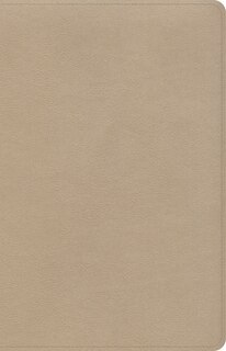 Front cover_CSB Large Print Personal Size Reference Bible, Gold LeatherTouch, Indexed