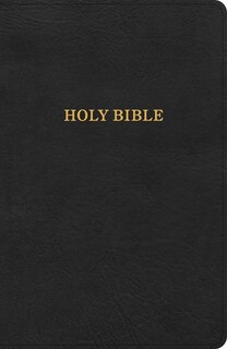 Front cover_KJV Thinline Bible, Black LeatherTouch
