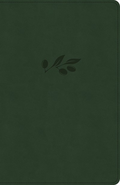 Front cover_KJV Thinline Bible, Olive LeatherTouch