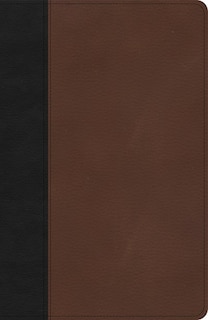 Front cover_KJV Thinline Bible, Black/Brown LeatherTouch