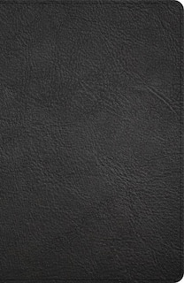 Front cover_KJV Thinline Bible, Black Genuine Leather, Indexed