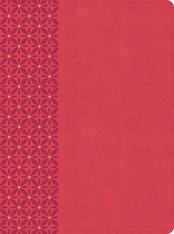 Couverture_CSB Study Bible, Coral LeatherTouch, Indexed