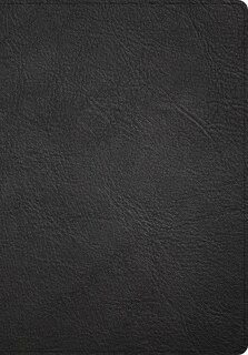 Couverture_CSB Super Giant Print Reference Bible, Black Genuine Leather, Indexed