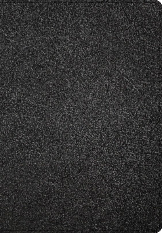 Couverture_CSB Super Giant Print Reference Bible, Black Genuine Leather, Indexed