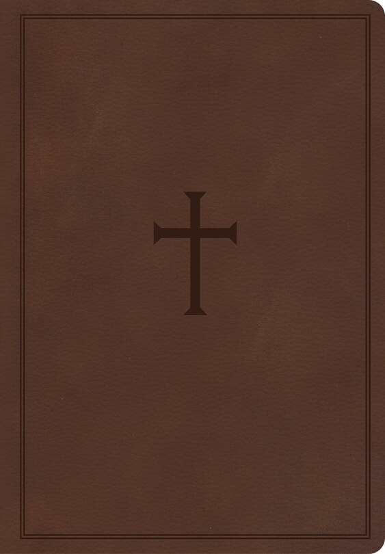 Couverture_CSB Super Giant Print Reference Bible, Brown LeatherTouch, Indexed