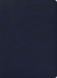 Front cover_CSB Verse-by-Verse Reference Bible, Navy LeatherTouch