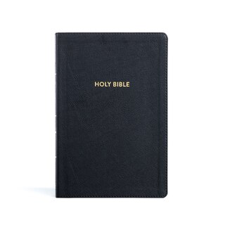 Front cover_KJV Rainbow Study Bible, Black LeatherTouch