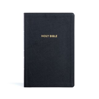 Front cover_KJV Rainbow Study Bible, Black LeatherTouch, Indexed