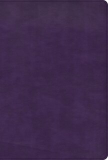 Couverture_KJV Large Print Thinline Bible, Plum LeatherTouch