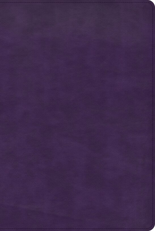 Couverture_KJV Large Print Thinline Bible, Plum LeatherTouch