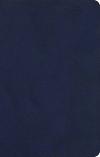 Front cover_KJV Single-Column Compact Bible, Navy LeatherTouch