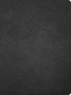 Front cover_CSB Life Counsel Bible, Black Genuine Leather, Indexed