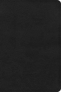 Front cover_CSB Large Print Compact Reference Bible, Black Leathertouch