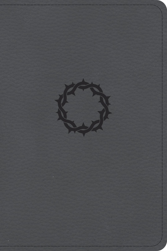 Front cover_CSB Large Print Compact Reference Bible, Stone Leathertouch