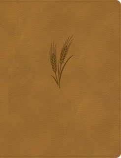 Front cover_KJV Notetaking Bible, Large Print Edition, Camel LeatherTouch
