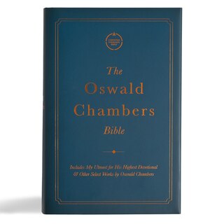 Couverture_CSB Oswald Chambers Bible, Cloth Over Board