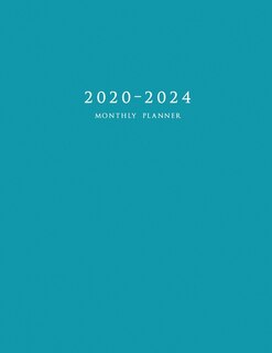 Front cover_2020-2024 Monthly Planner