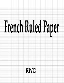 Front cover_French Ruled Paper