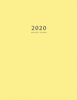 Front cover_2020 Monthly Planner