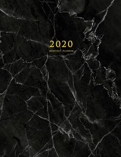2020 Monthly Planner: Large Monthly Planner With Inspirational Quotes And Marble Cover (volume 1)