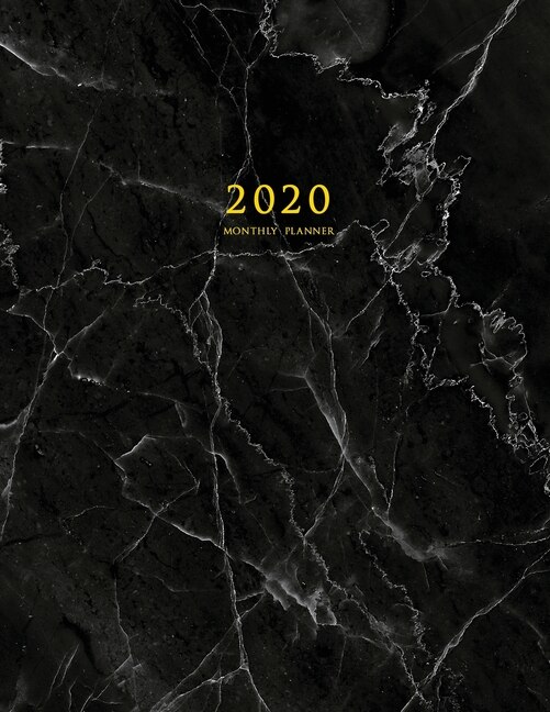 2020 Monthly Planner: Large Monthly Planner With Inspirational Quotes And Marble Cover (volume 1)
