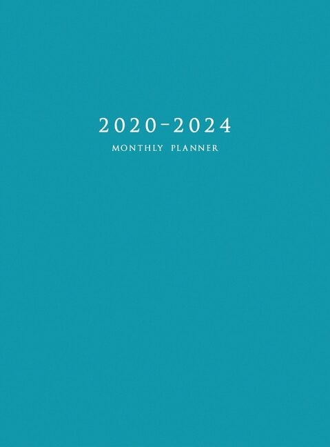 Front cover_2020-2024 Monthly Planner