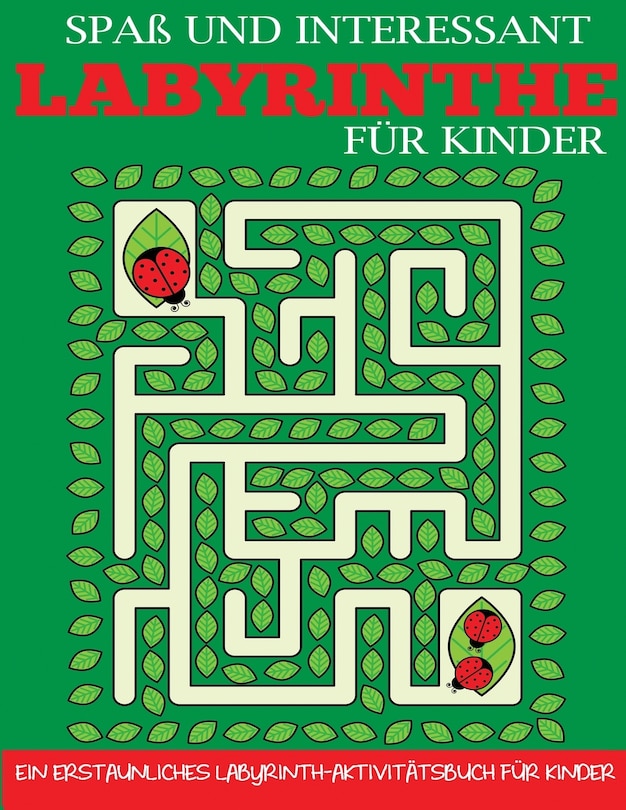 Front cover_Spaß und Interessant Labyrinthe für Kinder