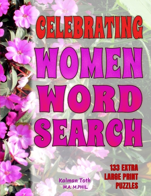 Front cover_Celebrating Women Word Search