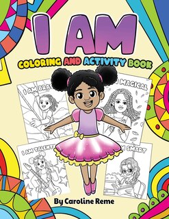 Front cover_I AM coloring and activity book