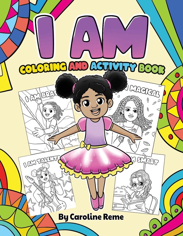 Front cover_I AM coloring and activity book