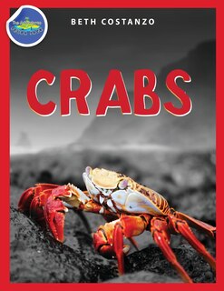 Front cover_Crab Activity Workbook for Kids ages 4-8