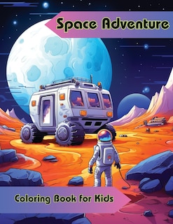 Front cover_Space Adventure Coloring Book for Kids