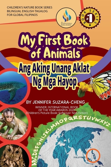 Front cover_My First Book of Animals; Ang Aking Unang Aklat ng mga Hayop
