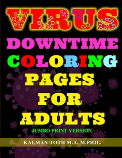 Front cover_Virus Downtime Coloring Pages for Adults