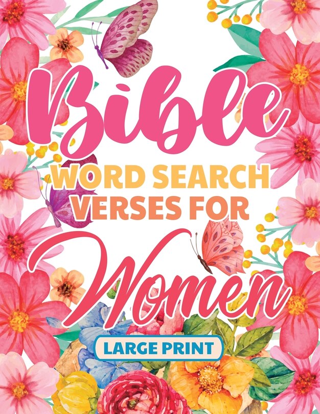 Couverture_Bible Word Search Large Print Verses for Women