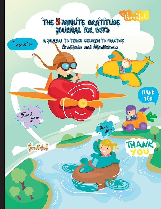 Front cover_The 5 Minute Gratitude Journal for Kids