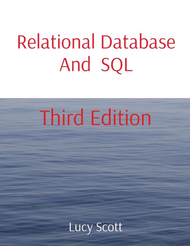 Couverture_Relational Database And SQL