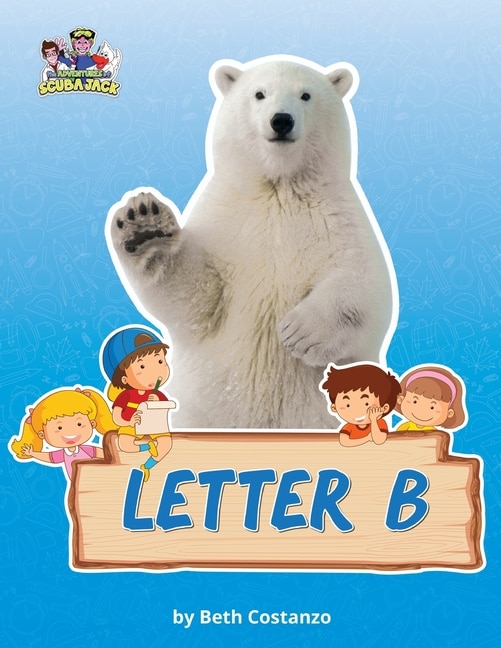 Front cover_Letter B/Bears Activity Workbook for Kids 2-6