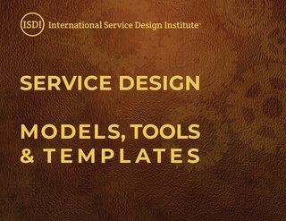 Front cover_Service Design Models, Tools & Templates