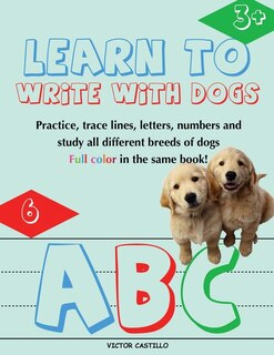 Couverture_Learn to Write with Dogs Workbook