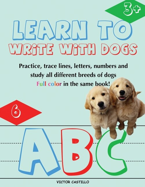 Couverture_Learn to Write with Dogs Workbook