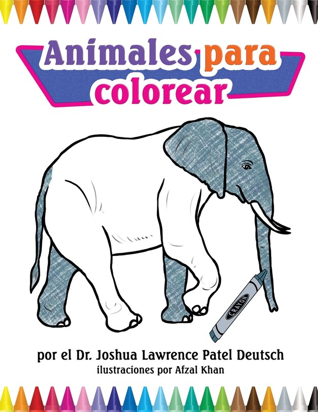 Front cover_Animales para colorear