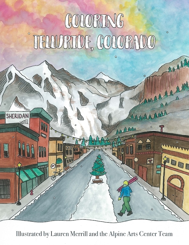 Front cover_Coloring Telluride, Colorado