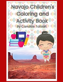 Front cover_Navajo Children's Coloring And Activity Book