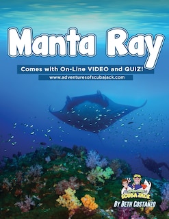 Front cover_Manta Ray Activity Workbook For Kids